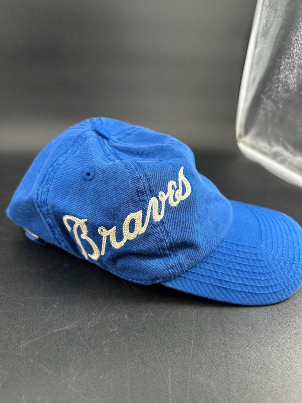 American Needle Braves Blue Adjustable Baseball Cap